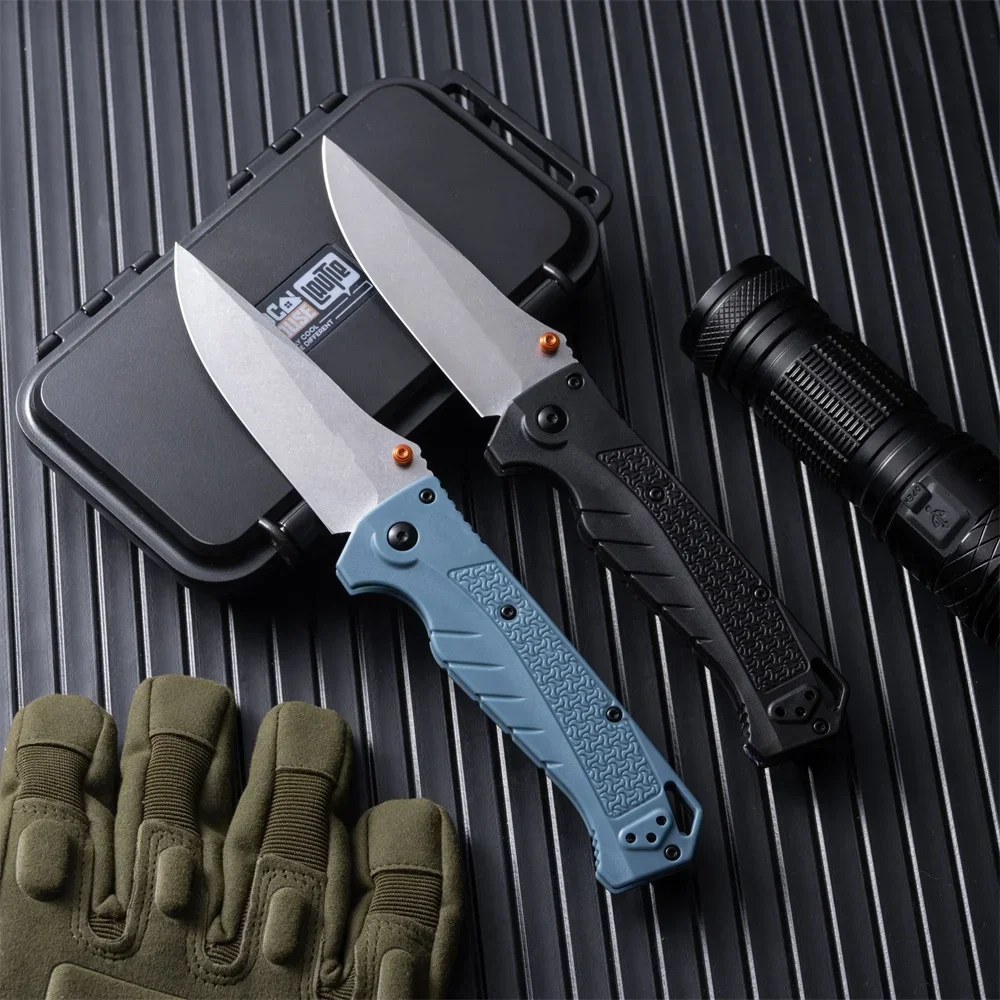 NEW 18060 Water Adira Pocket Folding Knife 9Cr18Mov Blade Nylon Glass Fiber Handle Outdoor Tactical Knives Camping EDC Tool Gift