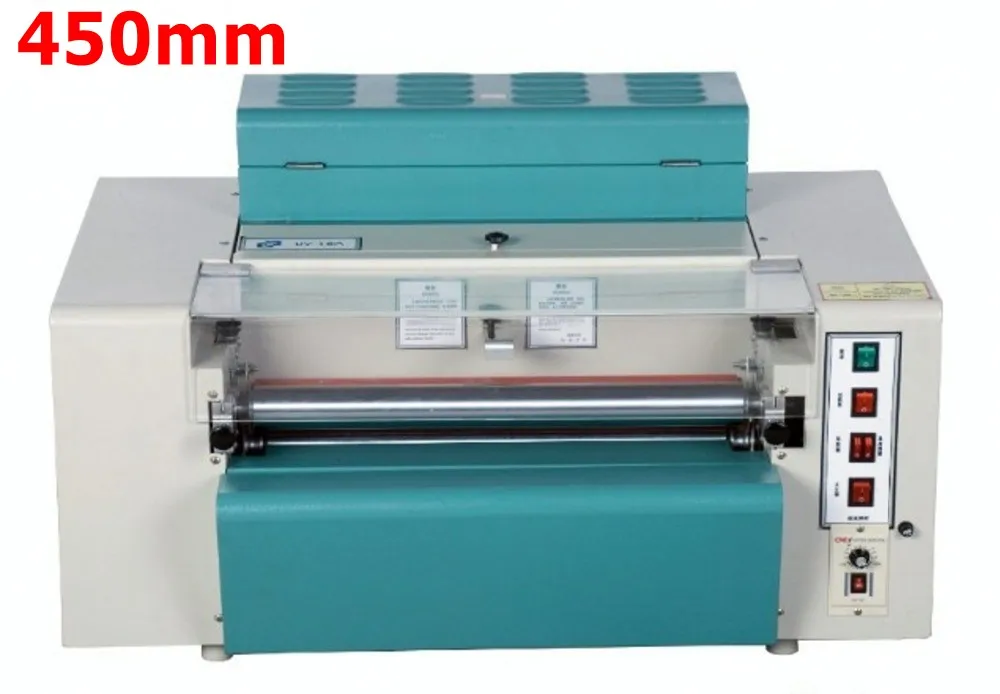 450mm Photo UV Coating Machine Paper Flyers UV Coater Laminating Machine CE Passed