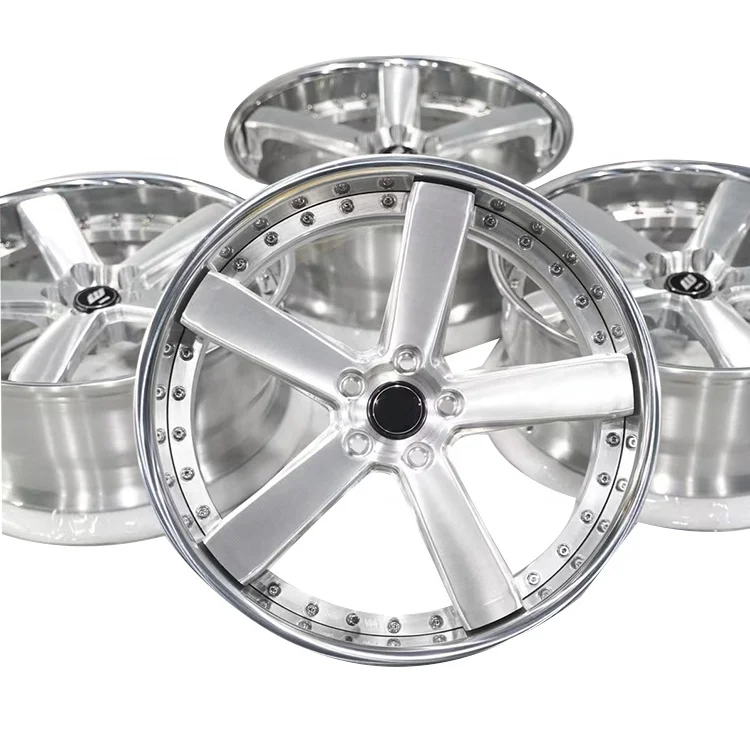 

Reli3 Five Strip Customizable 2 Piece Wrought Aluminum Rims Make Wheels for Elfa W221 Class Room Cars