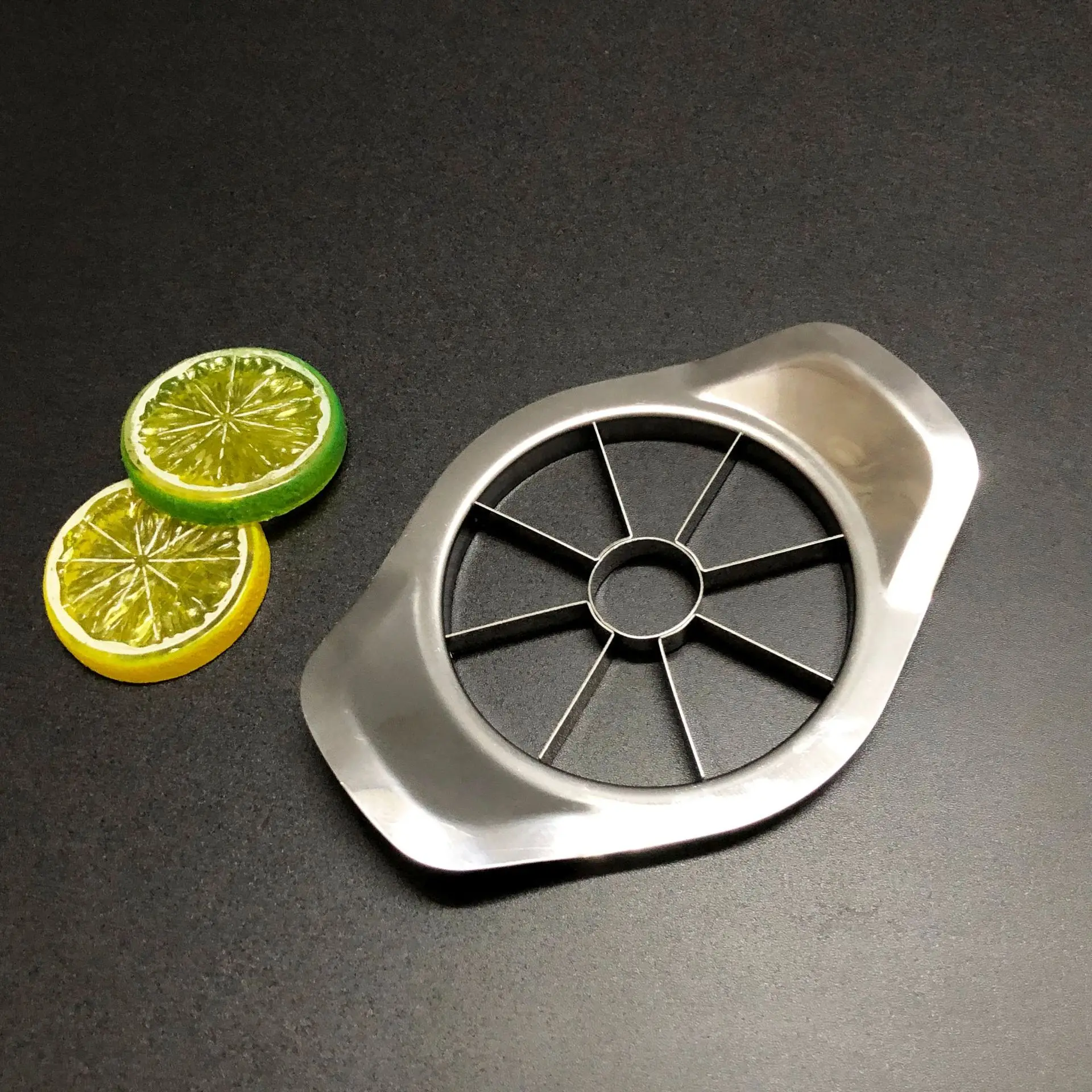 Küchenhelfer Edelstahl Komfort Griff Teiler Apfelschneider Gemüse Obst Werkzeuge – Detail 4