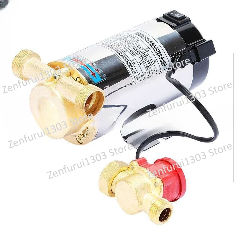 Household automatic shower stainless steel booster pump piped solar water heater pressurized