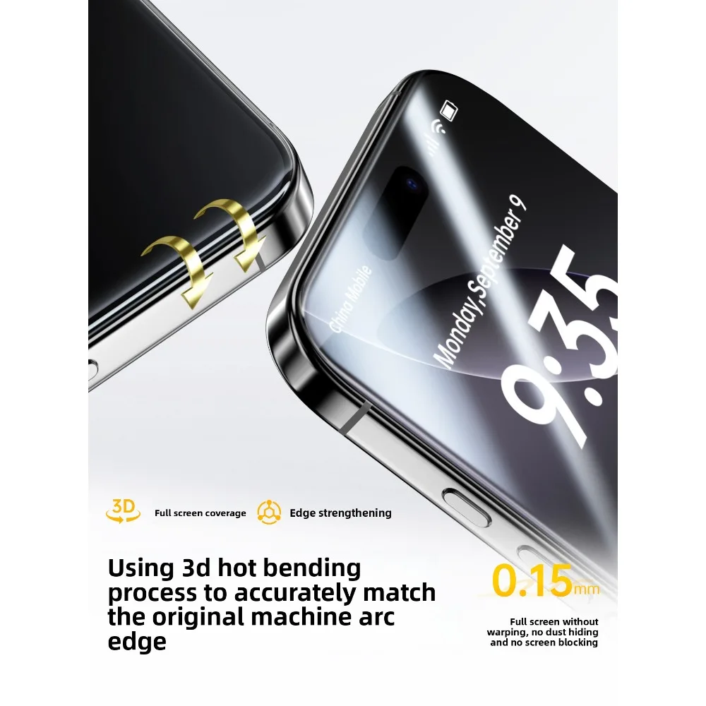 1-3 шт. 3D горячая гибка HD пленка для защиты экрана IPhone маслофобное покрытие простая установка экранное стекло закаленная пленка