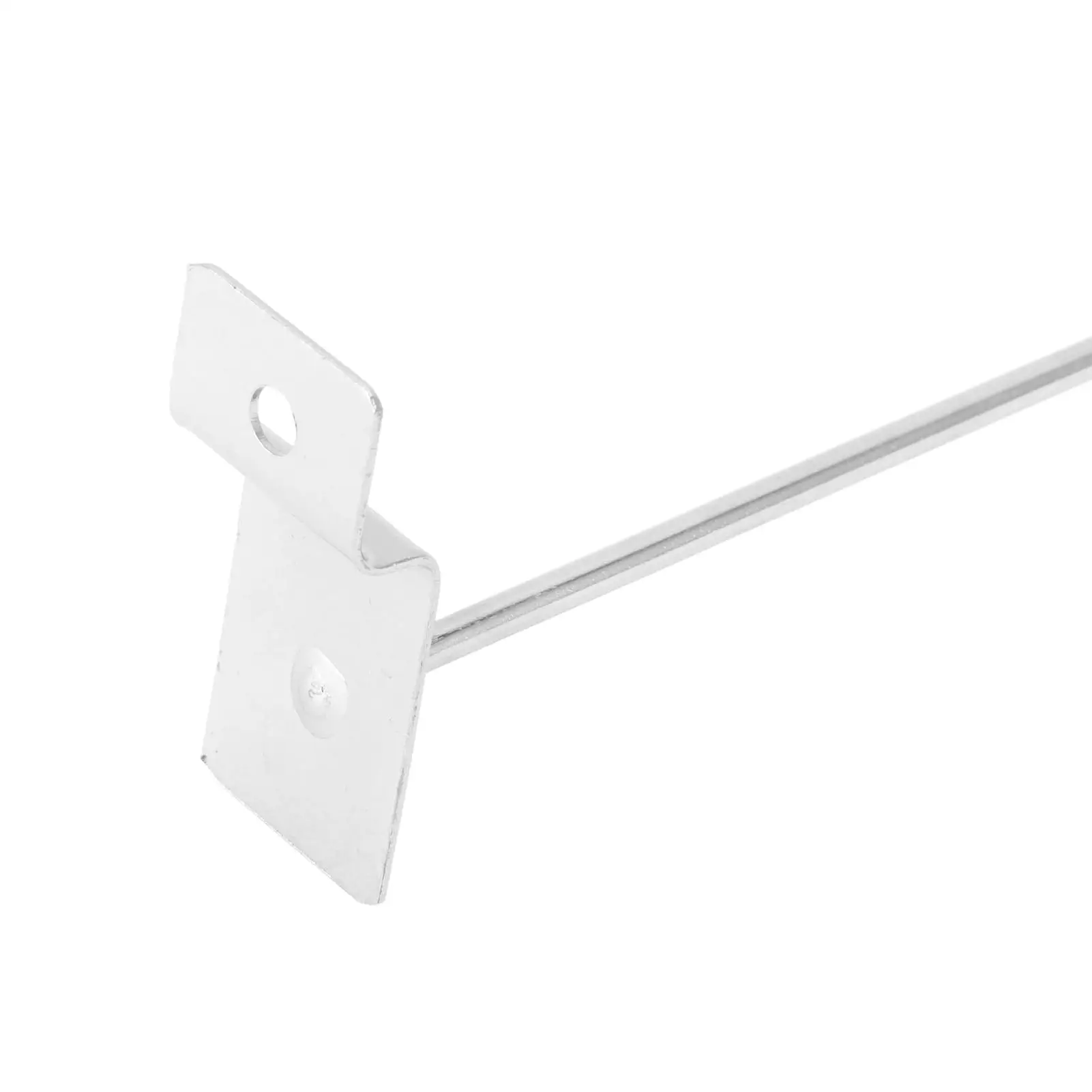 Supermarket Slat Wall Hanging Hooks - Easy Install, Electroplated for Durability