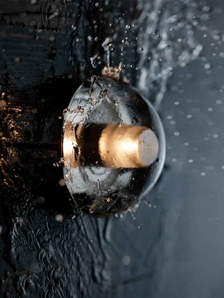 

Meteor shower crystal wall lamp outdoor staircase aisle lamp waterproof exterior villa balcony landscape lamp