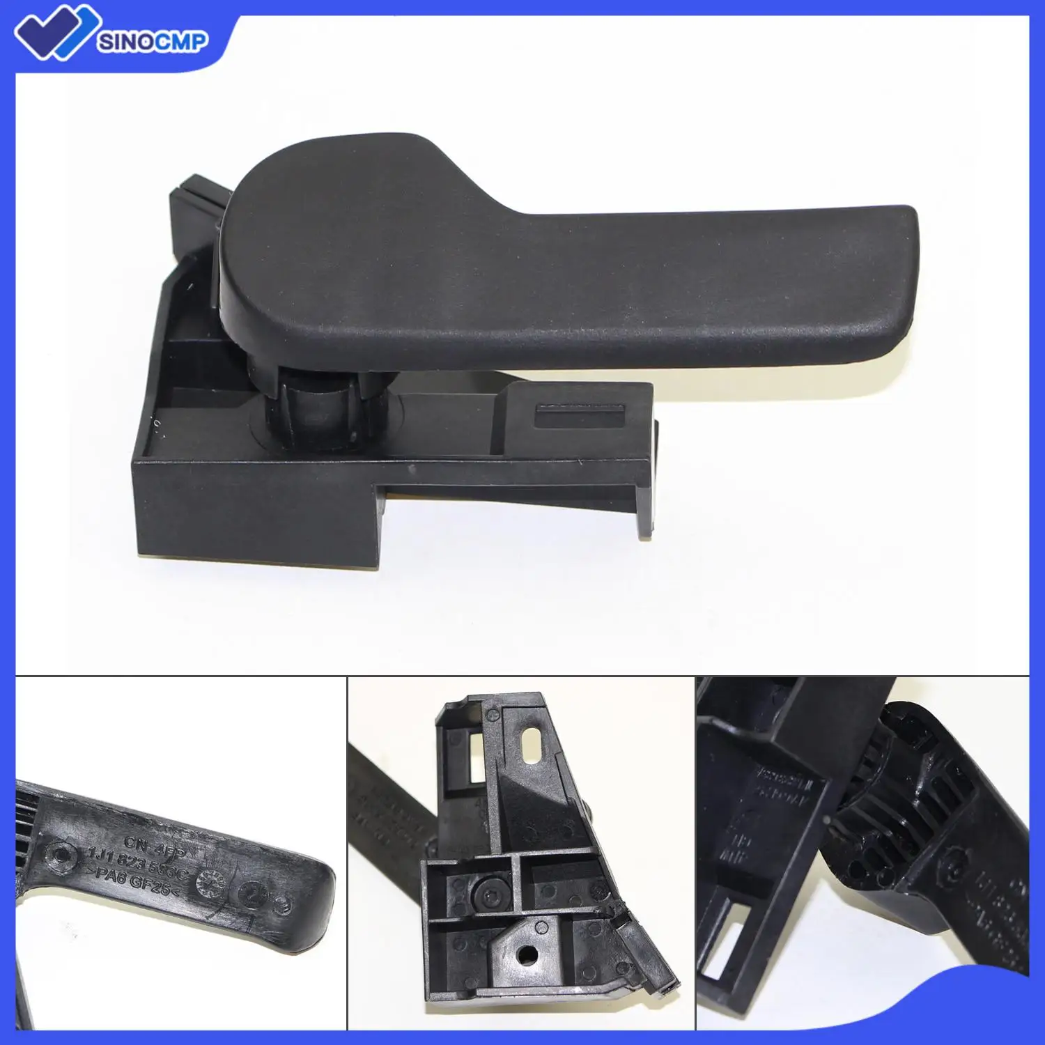 

Car Hood Bonnet Release Latch Handle OE 1J1 823 633 A Durable Lightweight Portable for VW Beetle Polo Golf Bora Seat Leon Toledo