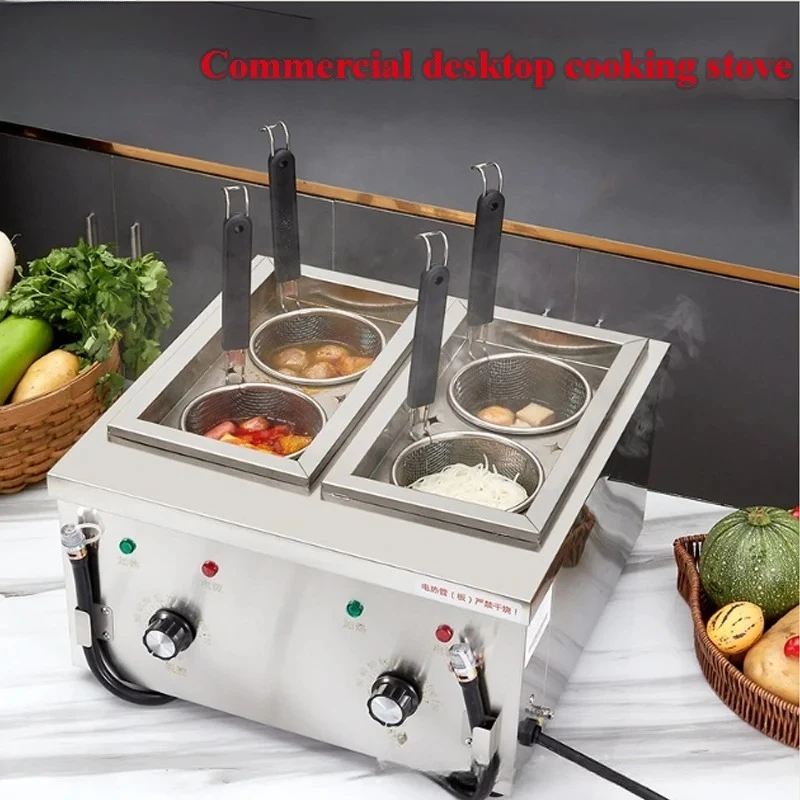 Cooking Stove Cooking Dumpling Multifunctional Noodle Cooker Commercial Electric Soup Desktop Small Vegetable Cooker