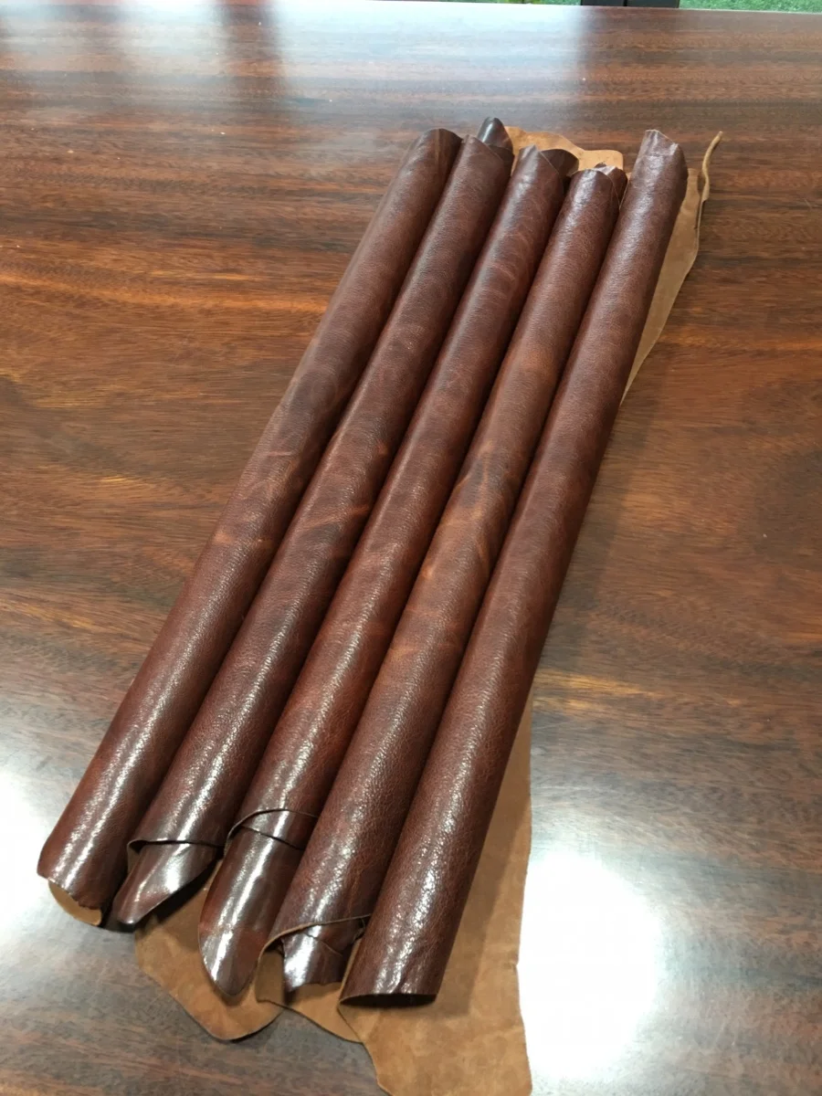 Genuine Leather Handmade Leather for Bags and Shoes, DIY Shoes and Boots, Vegetable Tanned goat Skin, 1mm