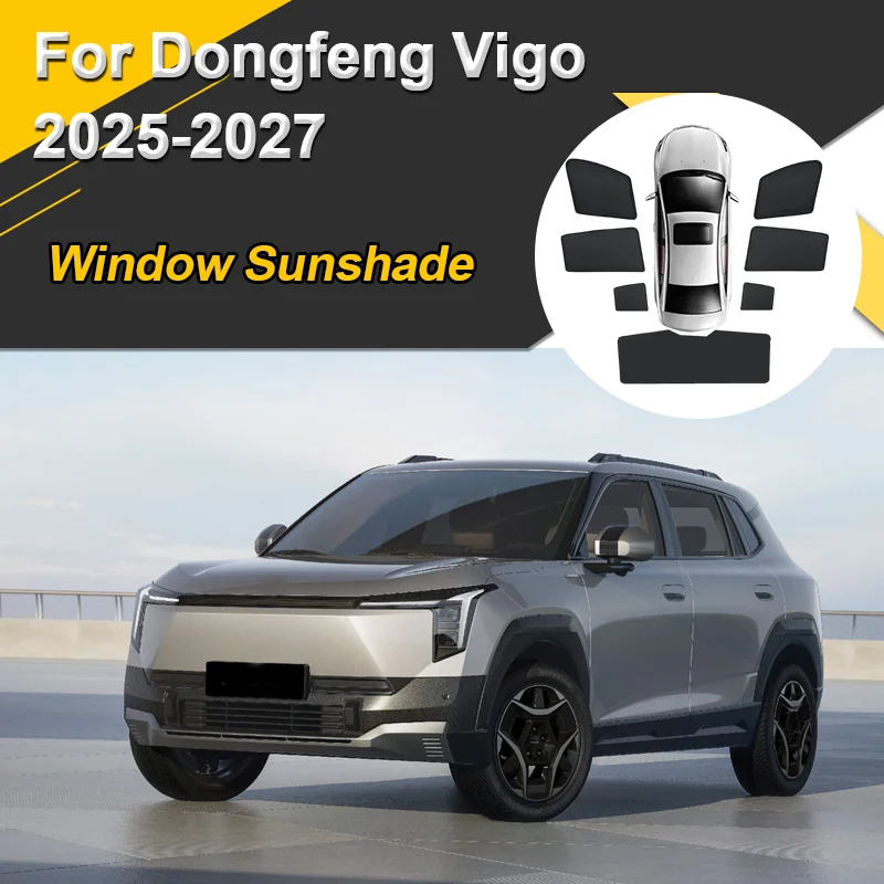 

Car Sun Shades For Dongfeng Vigo Evolute i-JOY 2025-2027 Nammi 06 Sunshades Heat Insulation Window Mesh Visors Auto Accessories