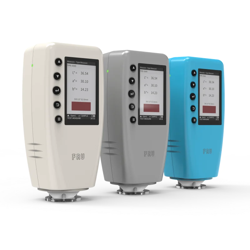 High Quality Portable Accurate Colorimeter WR18 Color MeterSwitchable Caliber with 4mm 8mm WR10