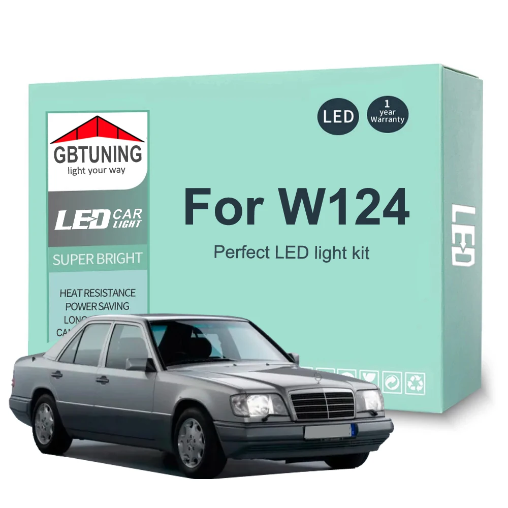 

16 шт., автомобильные аксессуары для Mercedes Benz E Class W124 седан 1986-1996