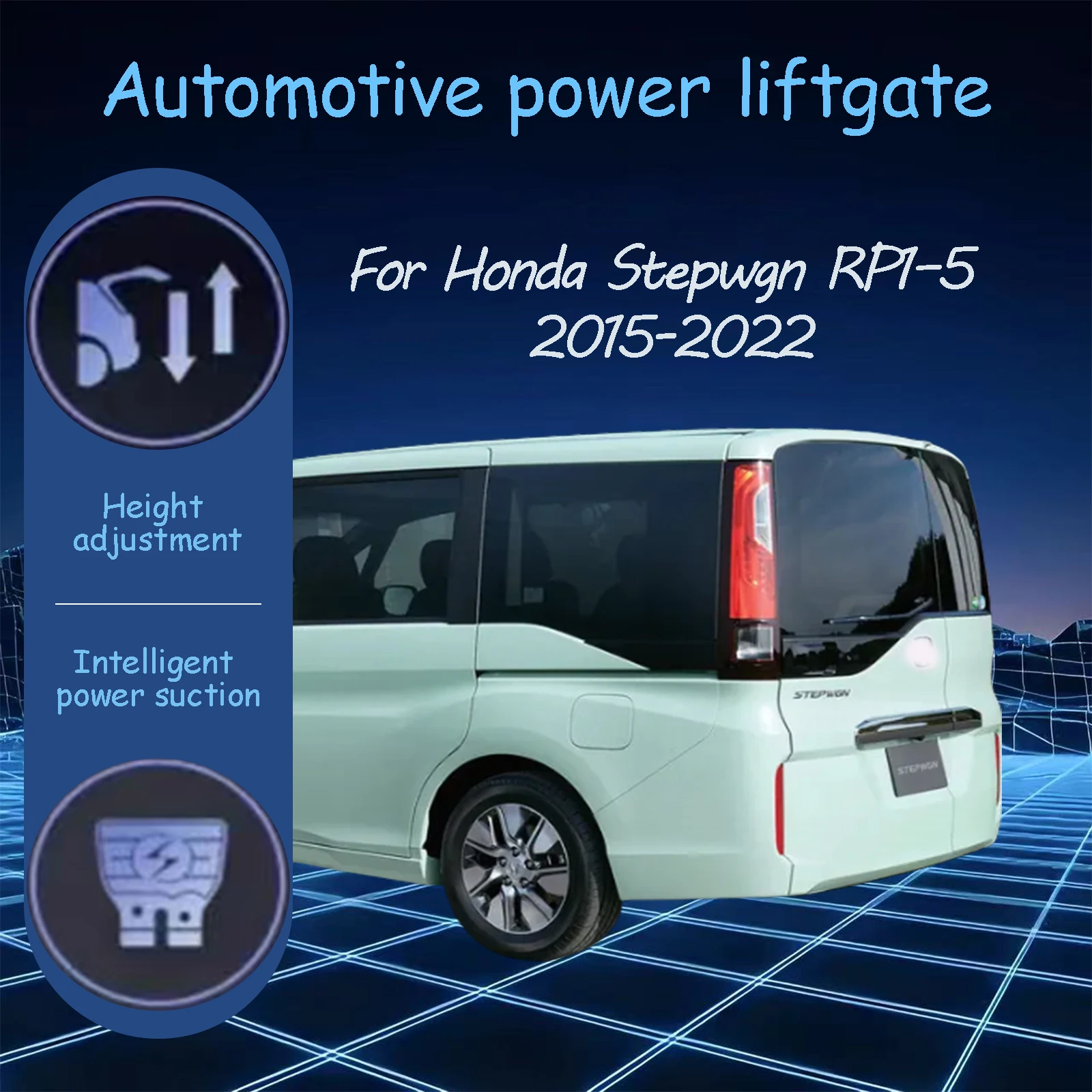 

For Honda Stepwgn RP1–5 2015-2022 Electric tailgate automatic suction locks suitable Trunk modification system