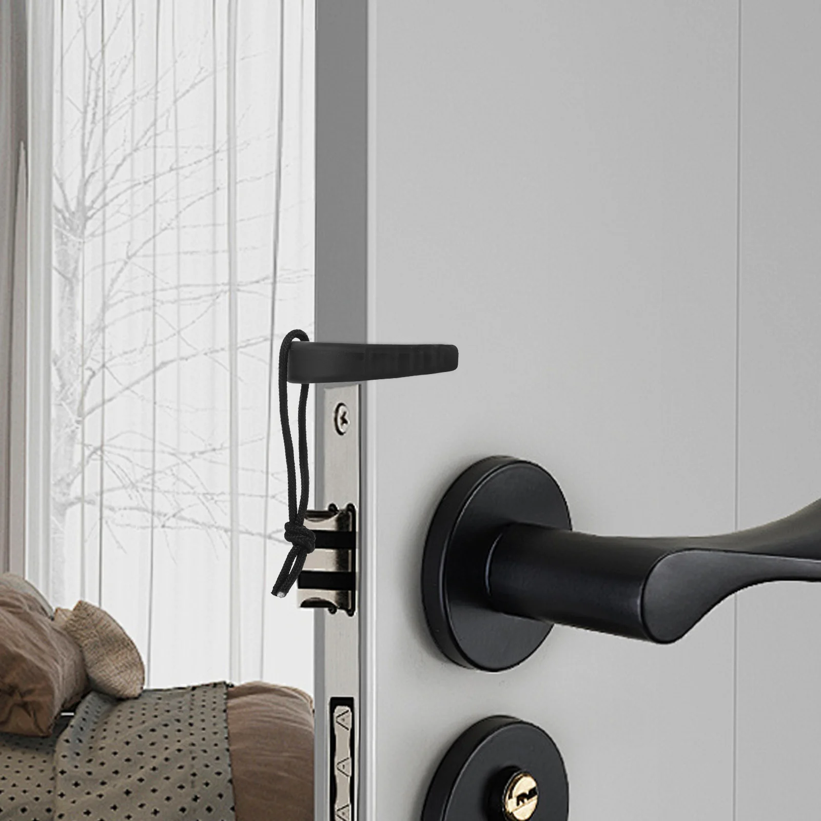 سدادة الباب إنذار إسفين أمان لإنفاذ قانون رجال الإطفاء استخدام الطوارئ مربى الباب يمنع التخسيس معسر