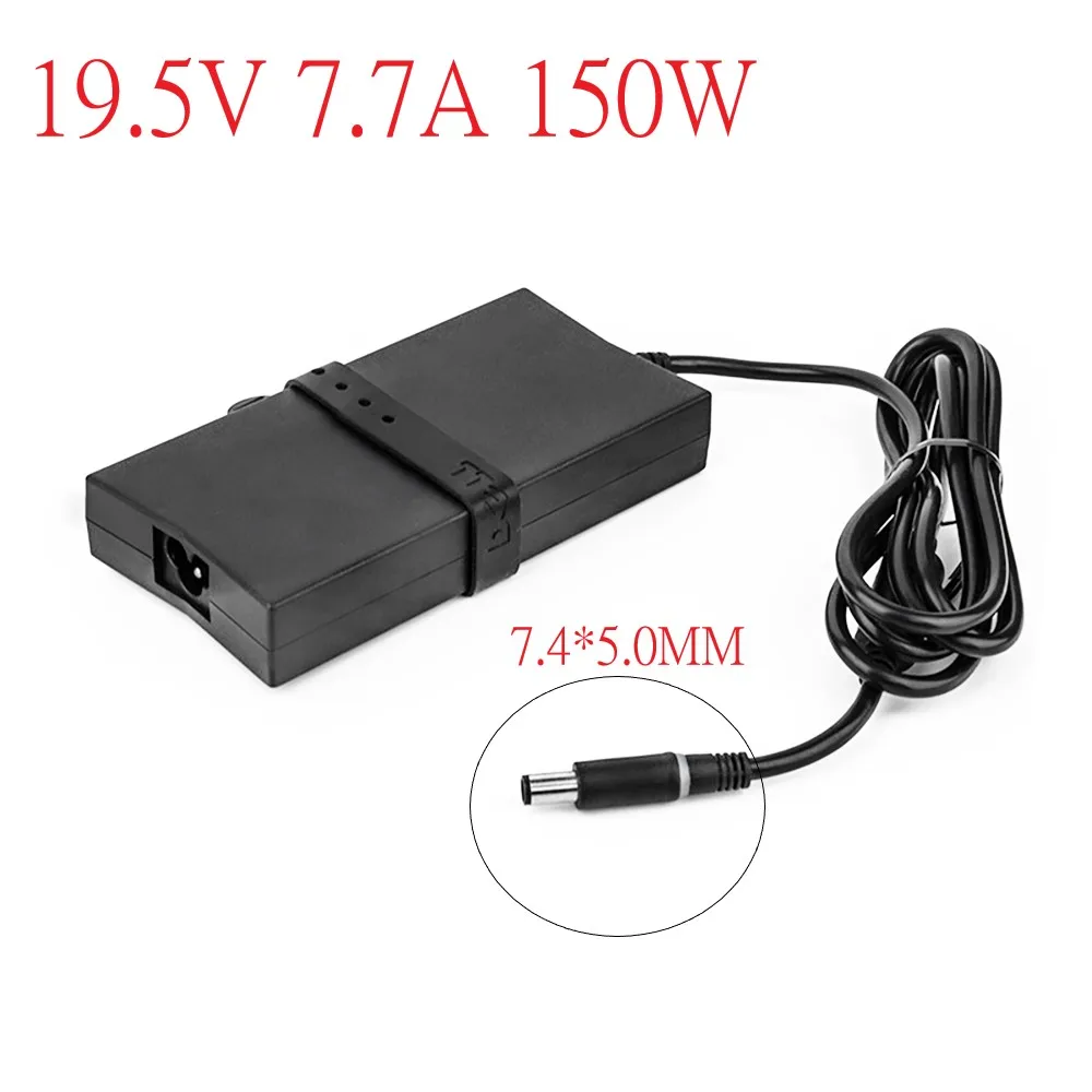 19.5V 7.7A 150W 7.4*5.0mm DA150PM100-00 Laptop Charger for Dell Alienware M14X M15X Inspiron M1710 2320 5160 ADP-150RB PA-5M10