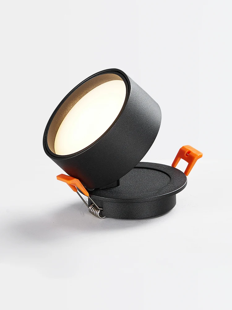 BRGT Led Downlight 3W5W7W12W Recessed Ceiling Lamp Foldable Spotlights Adjustable Focos 85-220V For Kitchen Home Indoor Lighting