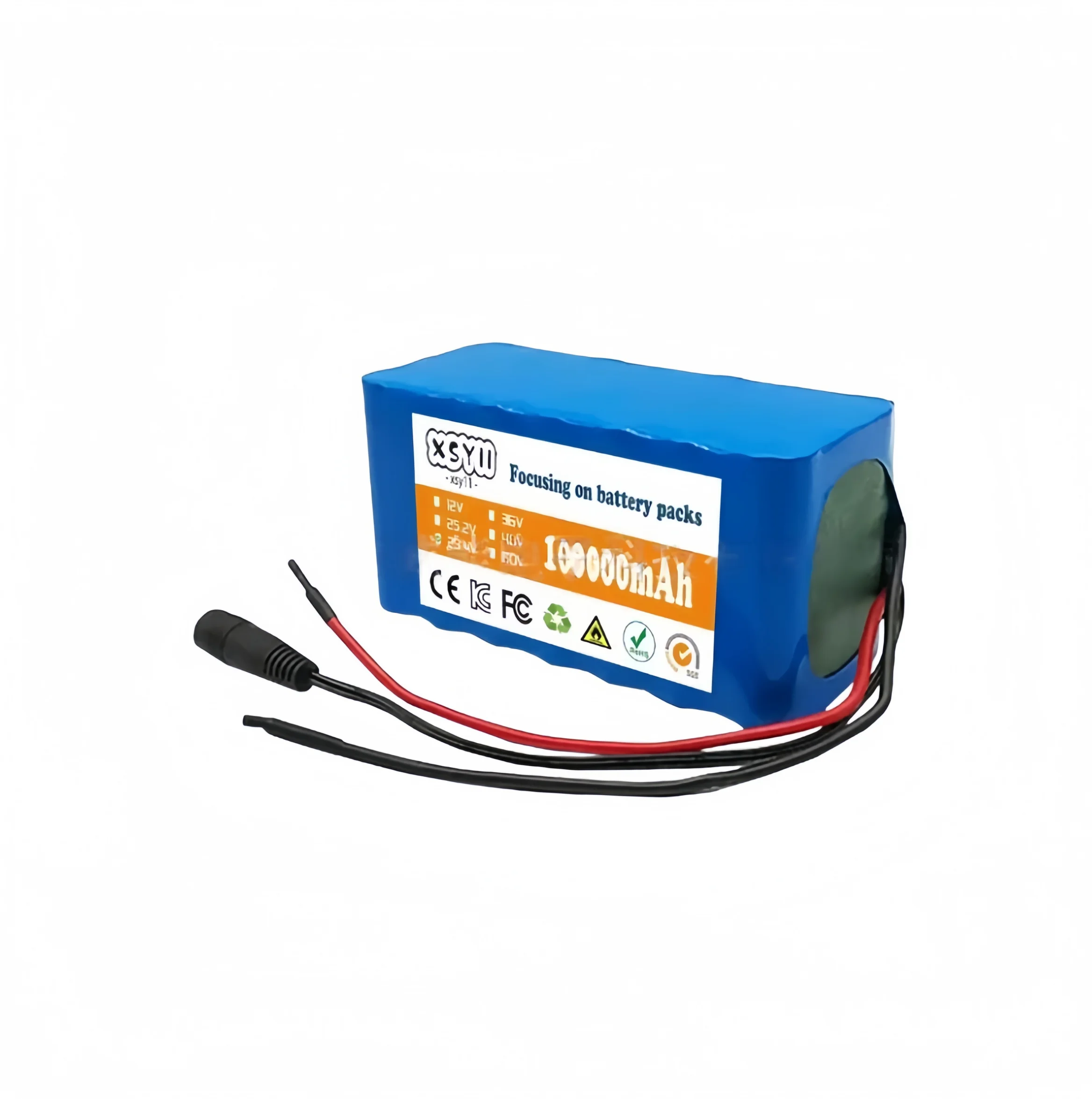 100000mAh 24V 7S3P 18650 Lithium Pack Electric Wheelchair Battery High Power for Scooter E-Bike BMS+ 29.4V Charger Fast Charging