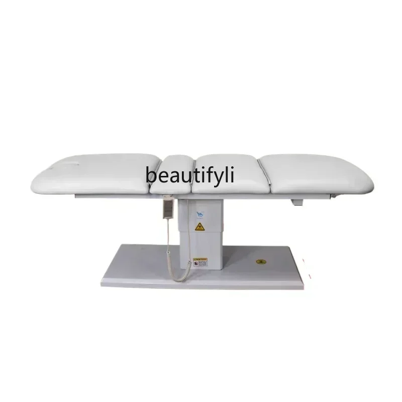 

12All-electric beauty massage bed Lifting beauty bed Comfortable soft massage bed