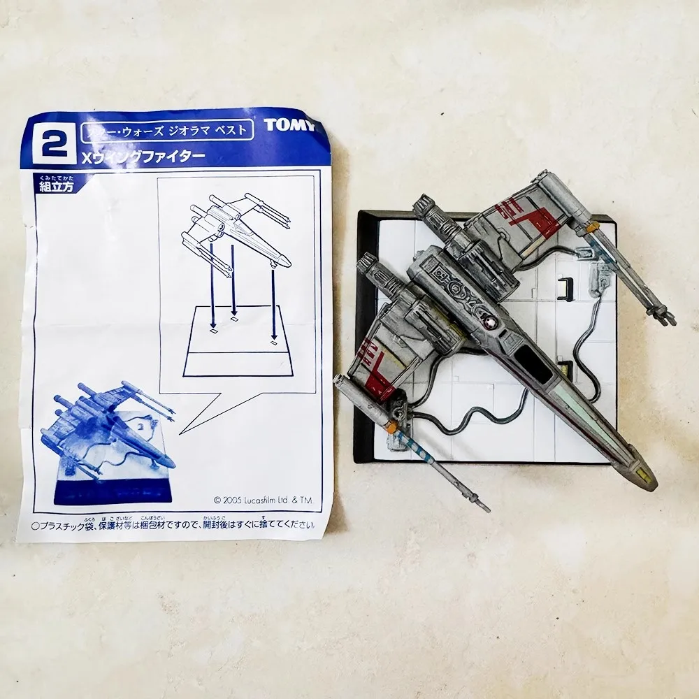 Anakin Skywalker T 65 x-wing Starfighter figura de juguete, modelo a escala, serie Star Wars, movilidad conjunta, 3,75 pulgadas