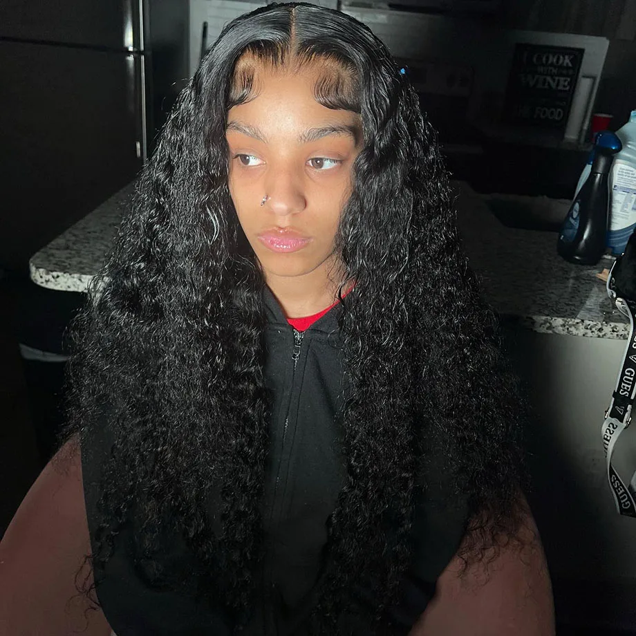 

13x4 13x6 Hd Deep Wave Lace Frontal Wig 360 Curly Human Hair Wigs For Black Women Human Hair 4x4 5x5 Water Wave Lace Closure Wig