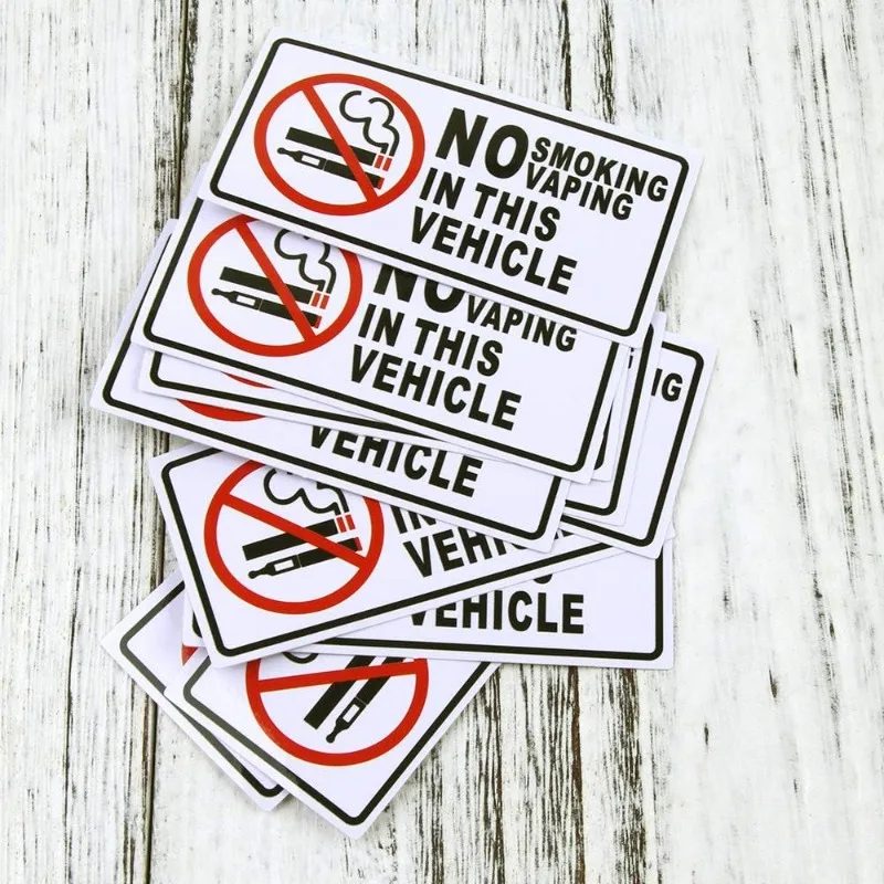 Car Sticker No Smok… - image