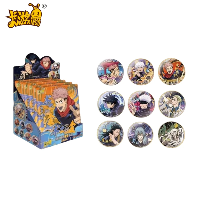 KAYOU Jujutsu Kaisen Card Anime Extreme Color Art Paper Satoru Gojo Itadori Yuji Fushiguro Megumi Rare Collectible Kids Toy Gift
