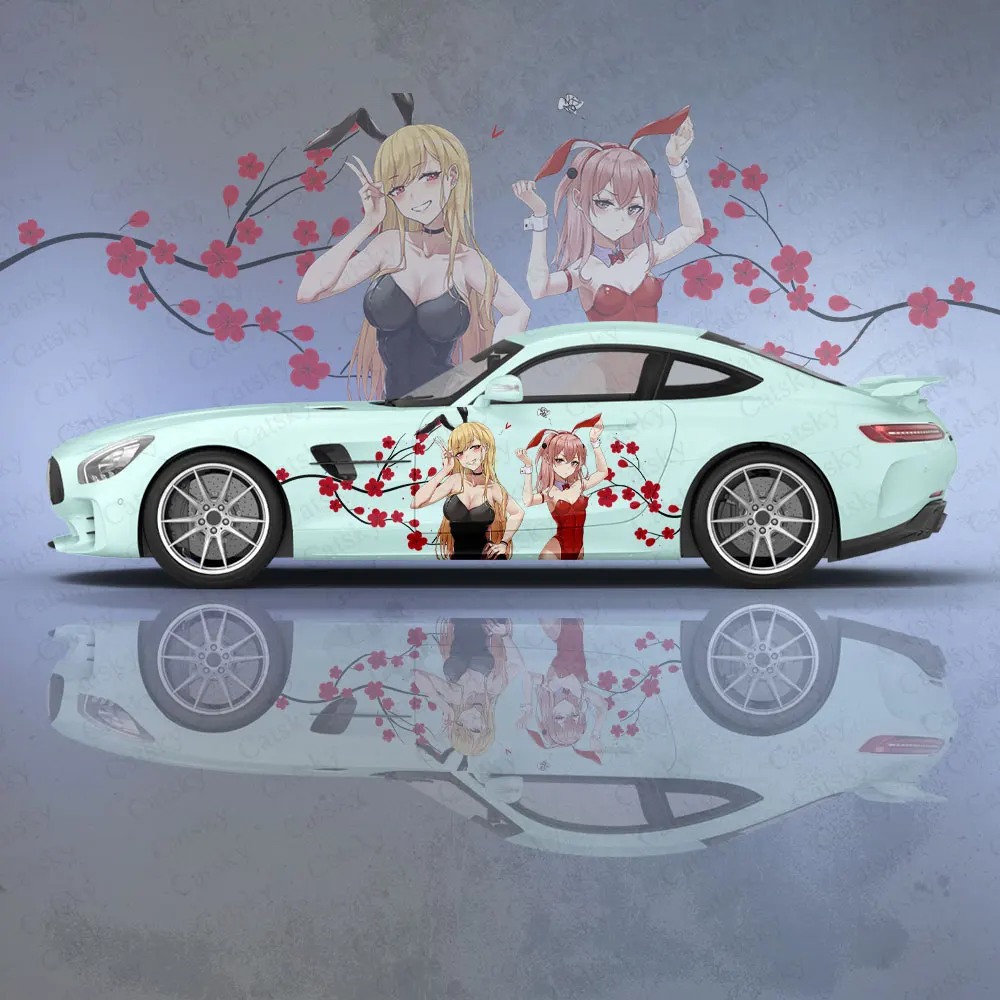 

My Dress-Up Darling Car Body Stickers Anime Itasha Car Side Decal Sticker Car Body Sticker Car Body Decoration Stickers