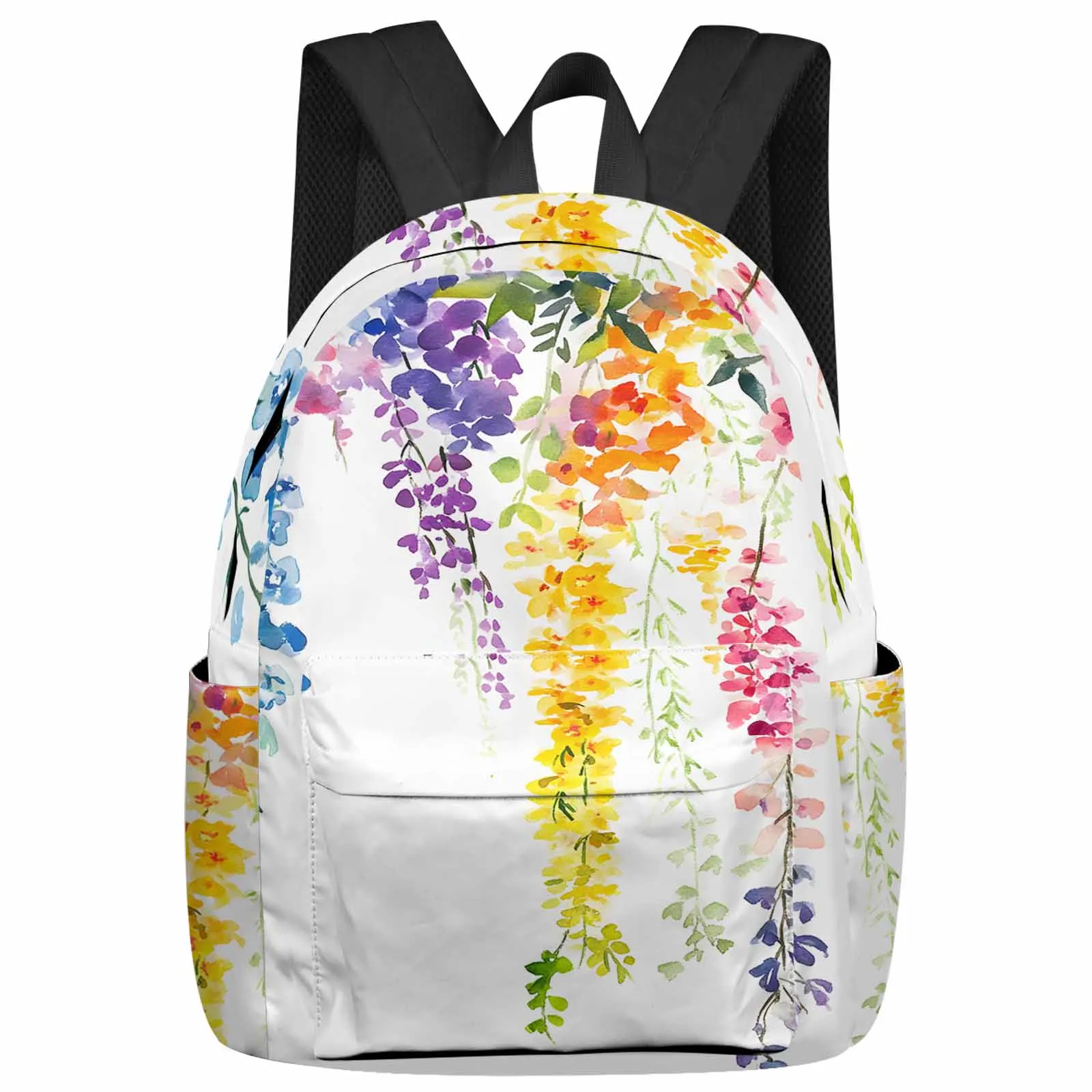 

Modernism Flower Vine Plant Backpack School Bags for Teenagers Students Laptop Bag Women's Casual Travel Backpack