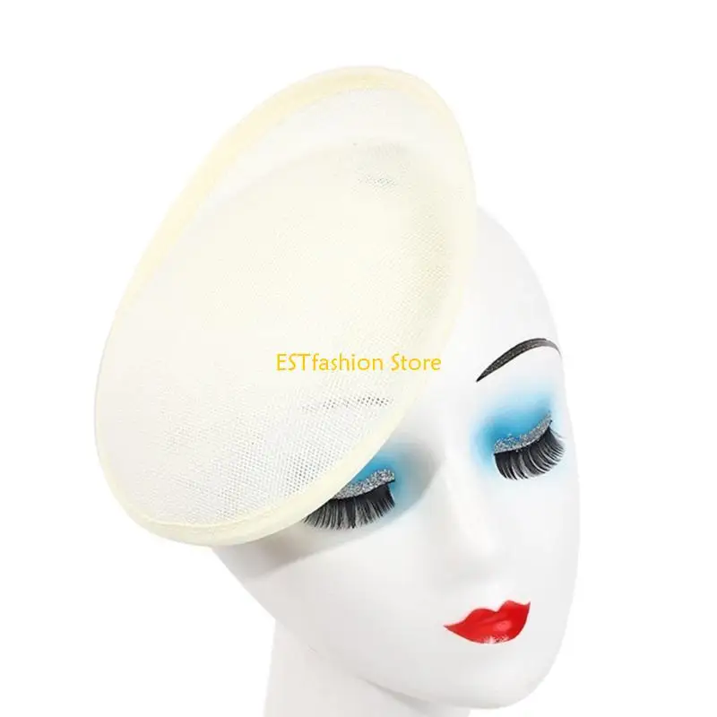 

Y5GC льняные чародеи, основа шляпы, сделай сам, красочная шляпа-таблетка, головной убор Percher элегантная шляпа-чародей,