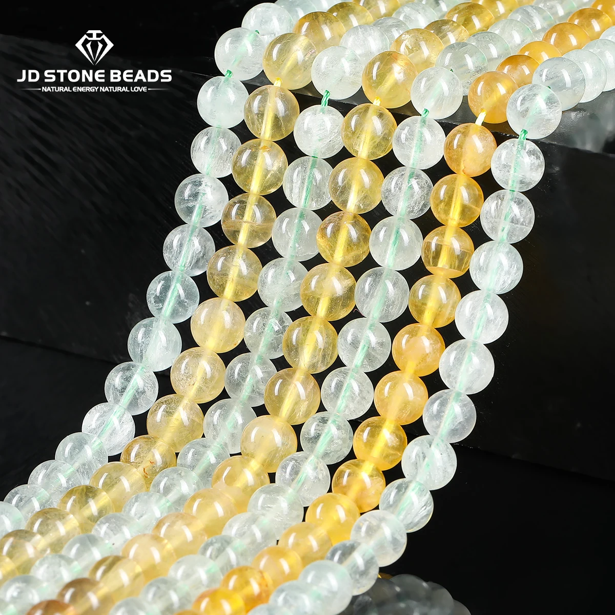 

Natural Stone Mint Green Fluorite Bead Round Loose Spacer Beads 8-14mm For Jewelry Making Diy Bracelet Necklace Accessories