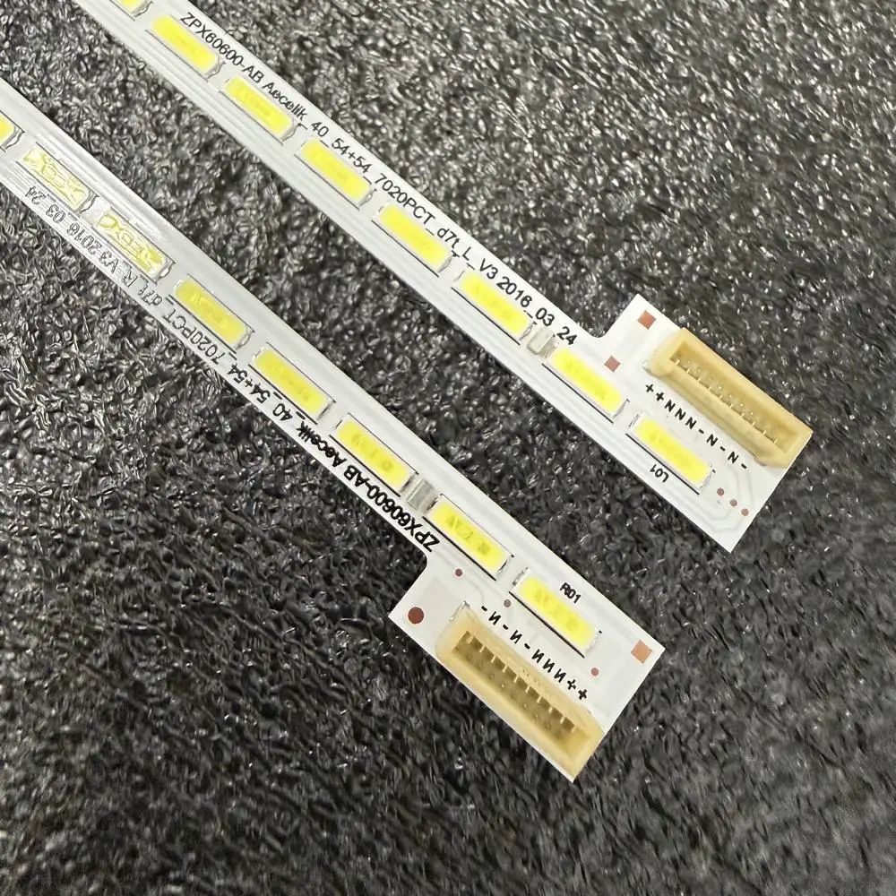 LED Backlight Strip For GRUNDIG 40VLX8600BP 40VLX8600 40CLX8670 40CLE7660 40CLX8675 40GUS8679 ZPX60600-A B 40 54 7020PCT d7t L R