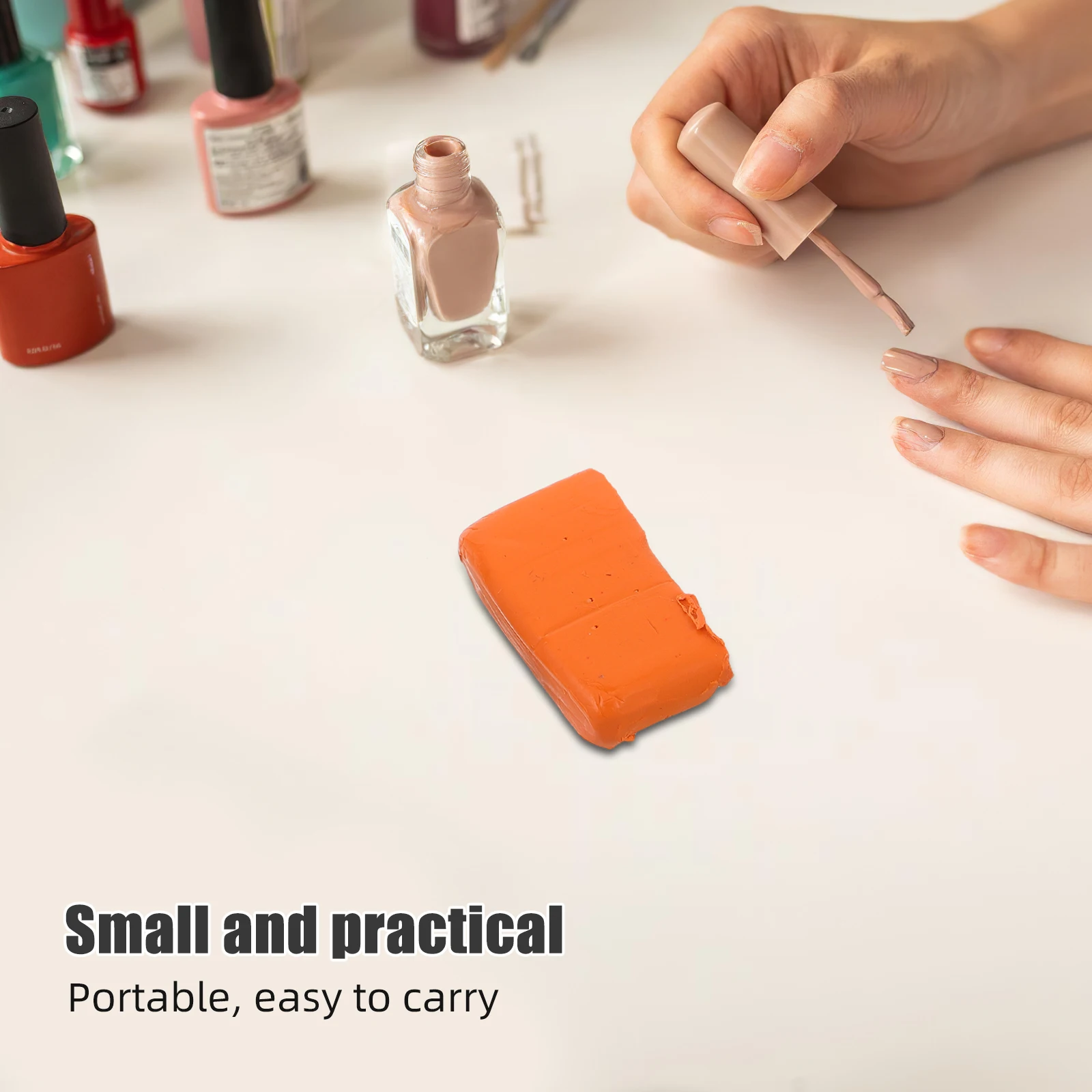 3 stks nagelboor onderhoud klei nagel bit reinigingscompound manicure tool manicure molen accessoires schoonmaken modder voor salon