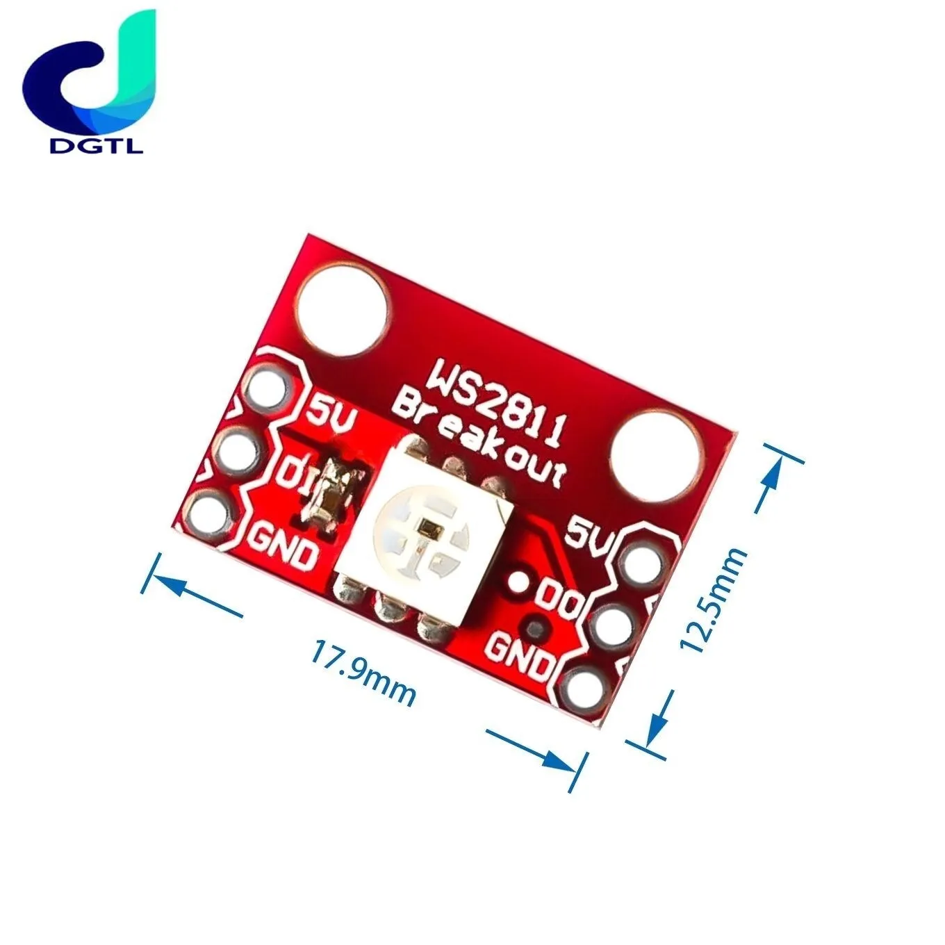 10 Buah Modul Breakout LED RGB WS2812 untuk Arduino