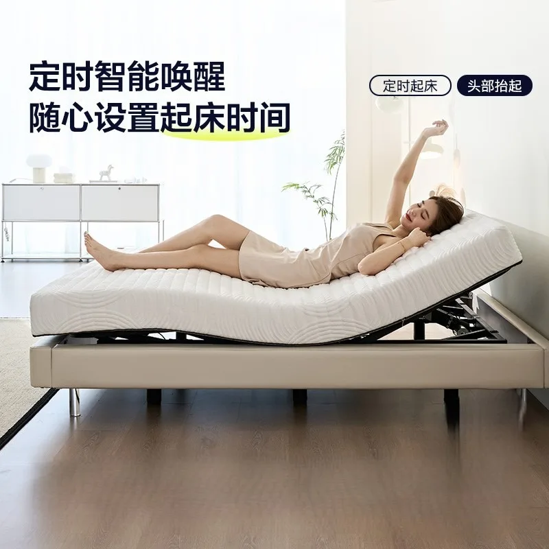Multifunctional electric intelligent bedless liftable small apartment bed