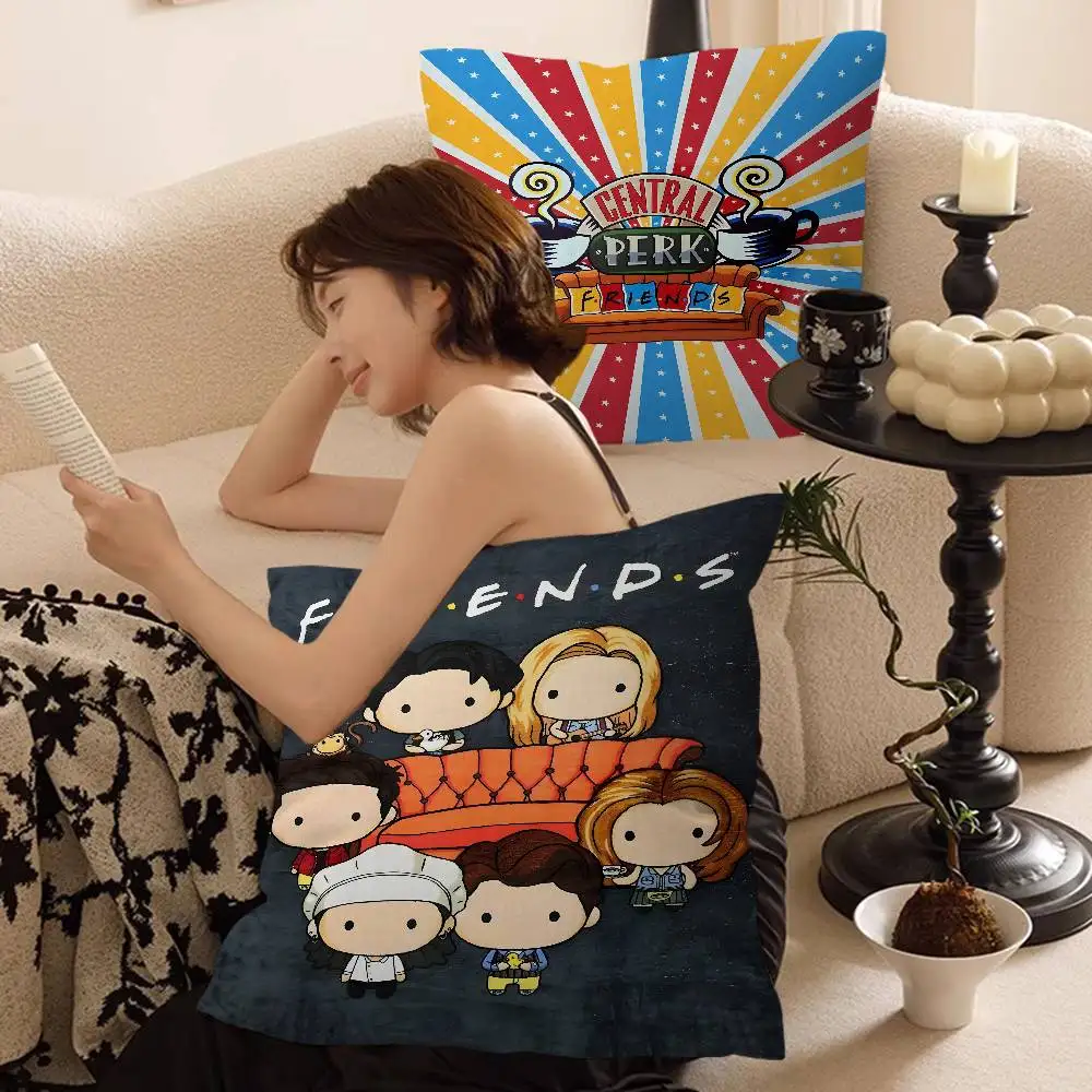 Classic Friends TV Show Pillow Cover for Bedroom Room and Living Room Sofa Decorative Cushion Cover