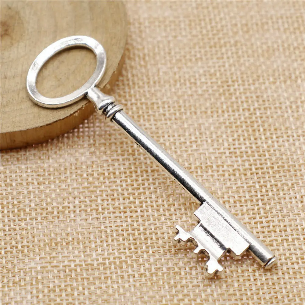 2pcs/lot Big Key Charms For Jewelry Making Accesories