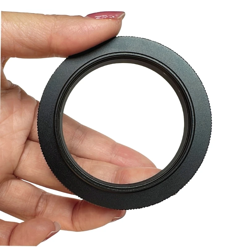 R91A กล้องเลนส์ตัวแปลงอะแดปเตอร์ย้อนกลับเลนส์โลหะสำหรับกล้อง 49 มม./52 มม./58 มม