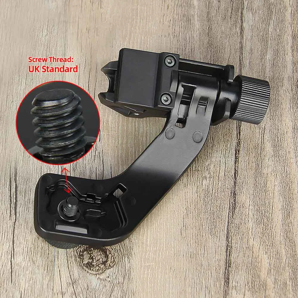 ABZZ-Aluminum Alloy J- Adapter For PVS14 Mounts Night Vision Goggles Mount Helmet Accessories