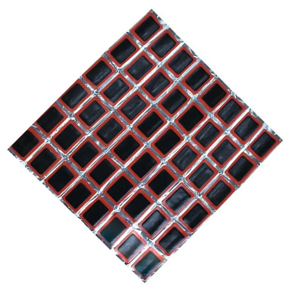 

192PCS Rubber Bike Tire Patch Not Self Adhesive Round/ Square Bike Tire Repair Patch Portable No Glue Included