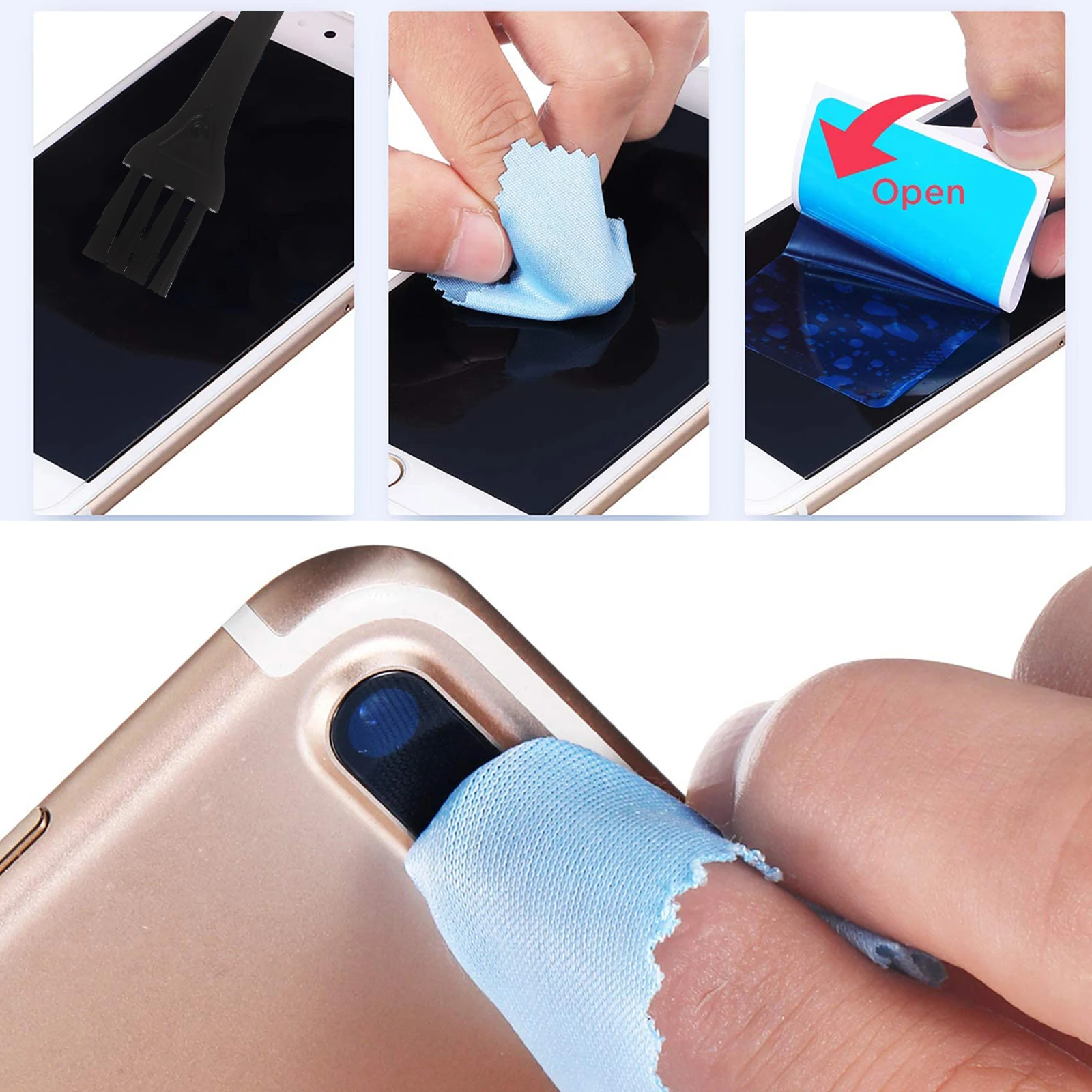 

Soft Cleaning Brush Set For Computer Phone Tablet Dust Remover Set Electronic Device Maintenance