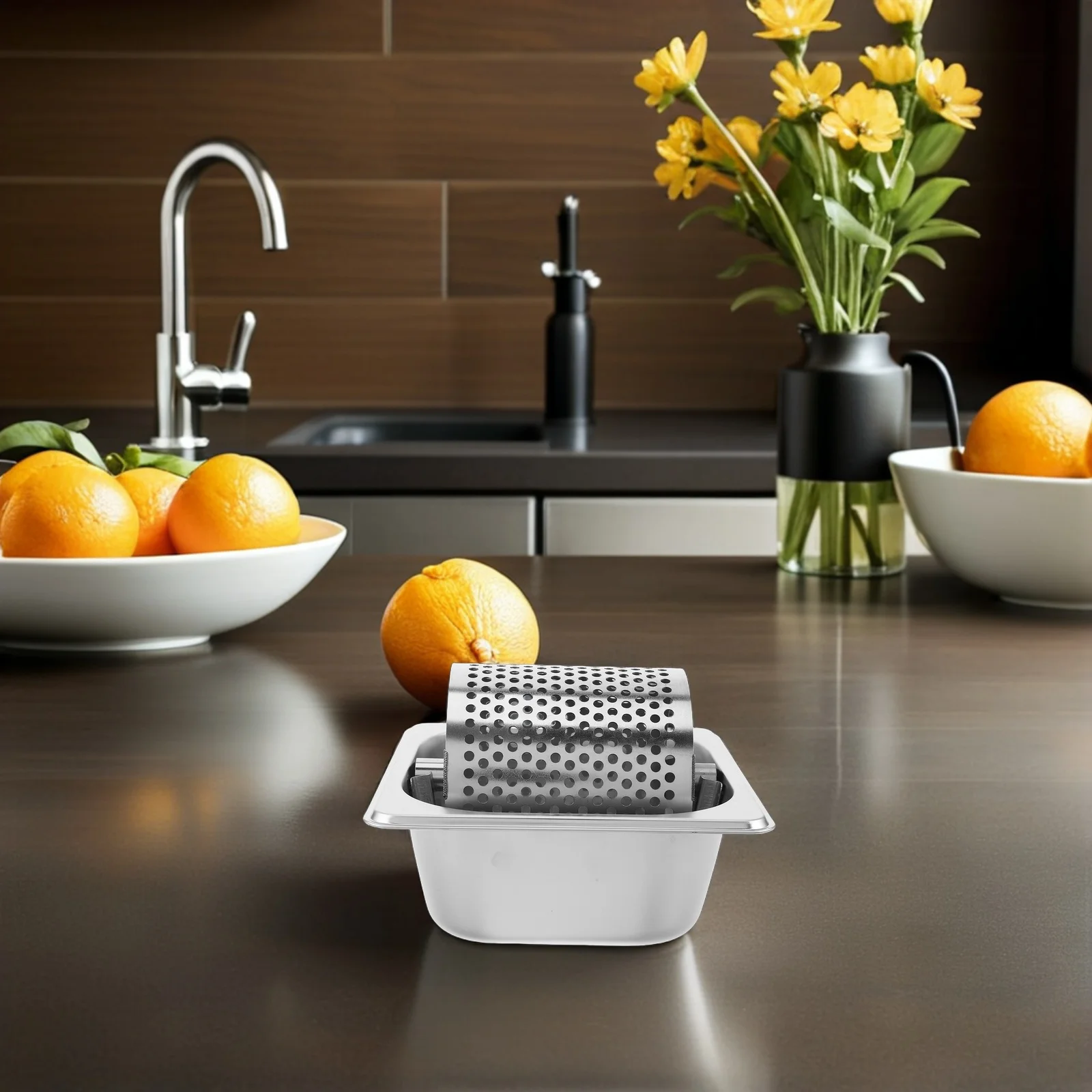 

Stainless Steel Butter Roller 1.8L Heavy Duty Applicator For Bbq Hamburgers Toast Baking Cake Decorating Home Kitchen Use