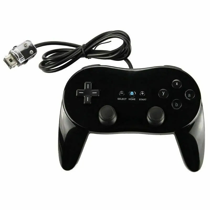 Classic Game Controller Pad Console Joypad For Nintendo Wii Second Generation Classic Wired Game Controller Gaming Remote Pad