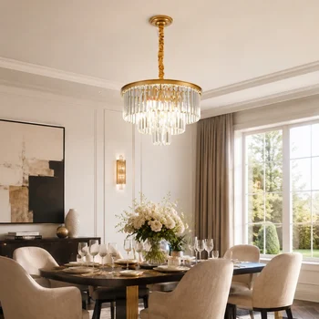 Modern LED Crystal Chandelier 4