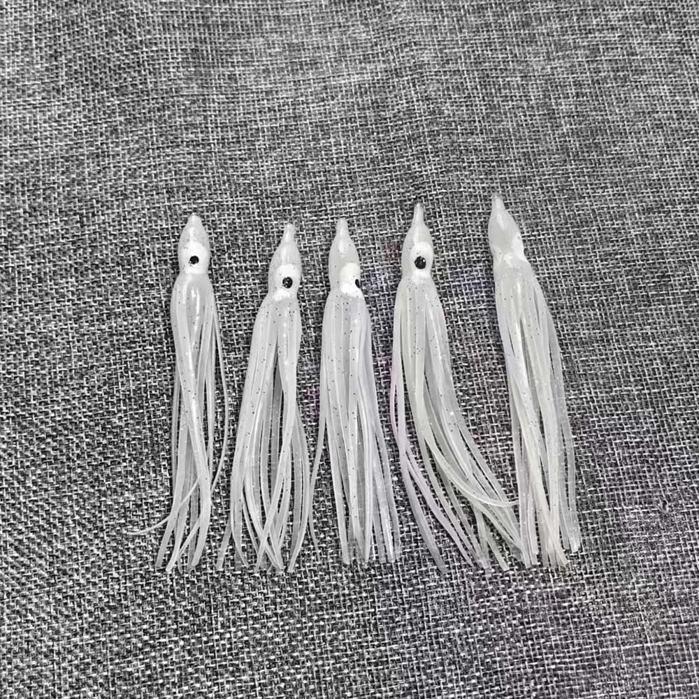 

new lures 10cm 2.9g squid lure fishing tackle pike lure soft fishing lure pesca fishing tackle 5pcs/lot