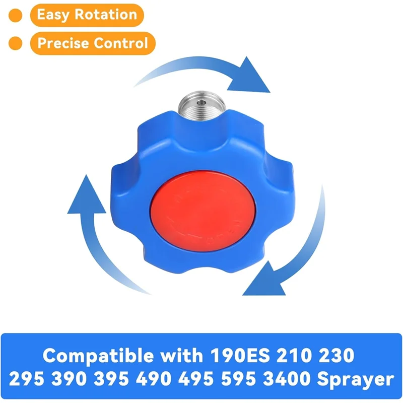 

AAAN-For Graco 210 230 390 395 490 595 3400 Sprayer Drain Valve Replacement–Airless Paint Sprayer Replace Parts/Valvula De Cierr
