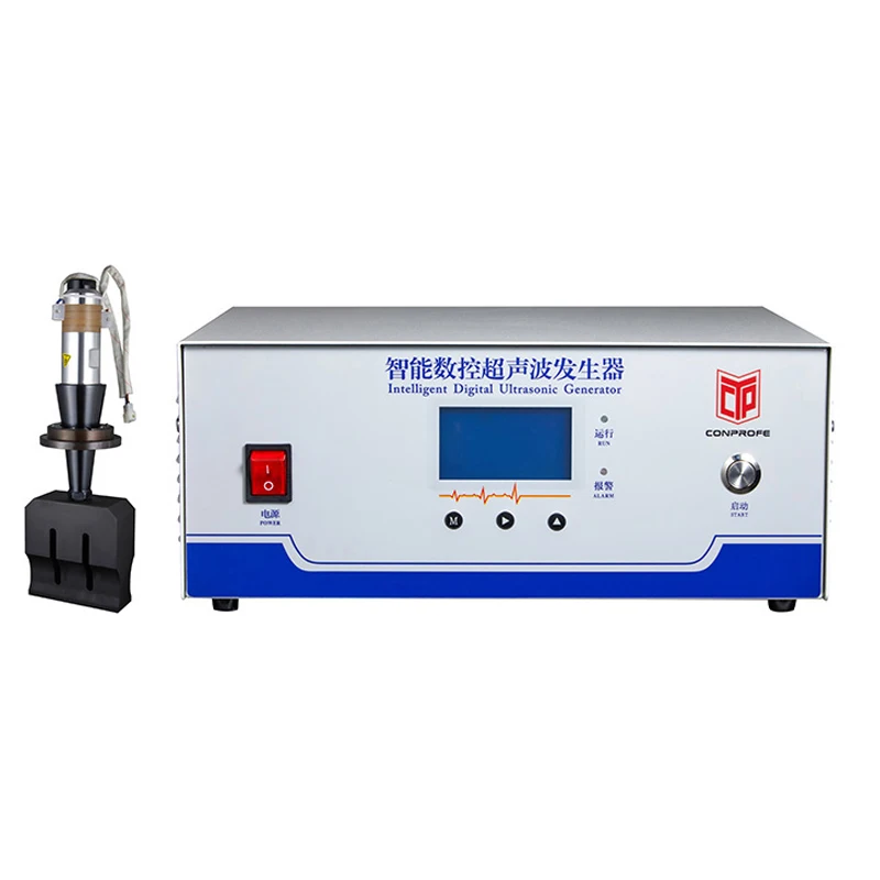 15khz 2600w Ultrasonic Automatic Plastic ultrasonic welding machine generator, transducer with horn