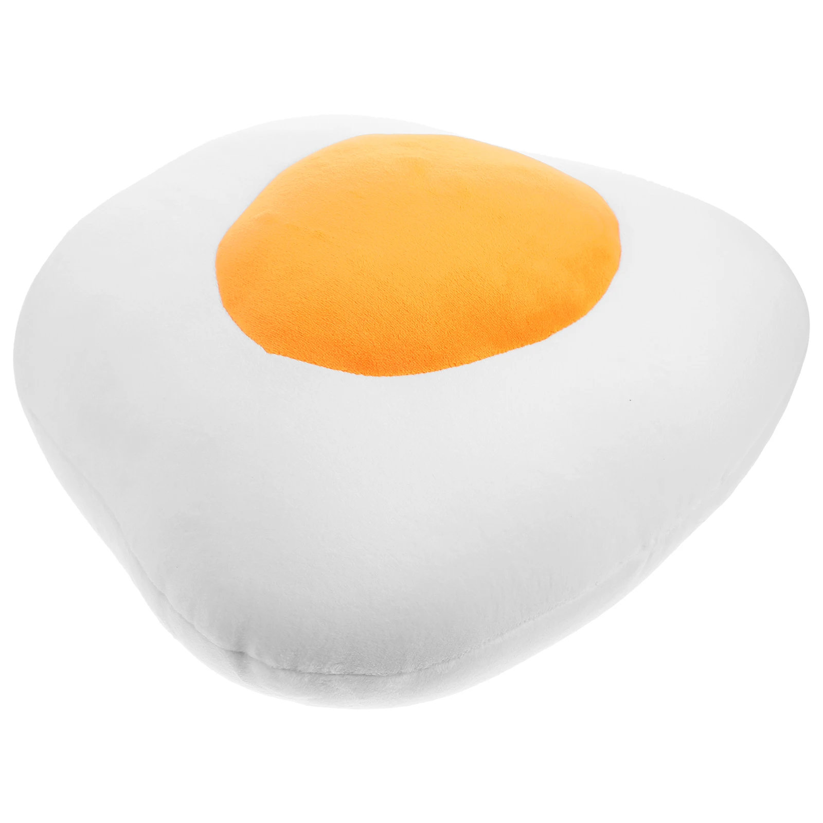 

Poached Egg Pillow Throw Pillows Cute for Bed Miniature Sofa Small Round Decorative Particle Couch