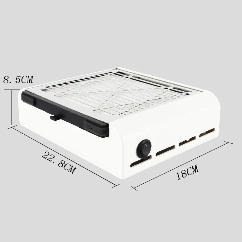 네일 폴리싱 기계 진공 청소기, 고출력 일본 필터, 슈퍼 흡입, 먼지 없는 네일 진공 청소기