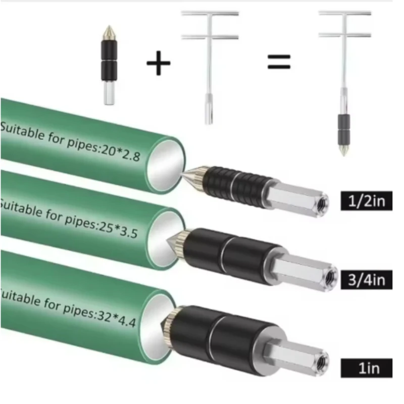 11Pcs Universal PPR Pipe Stopping Needle Hot Melt Pipe Breakers Welding Water Pipe Plugging Portable Quick Repair Tools view 2