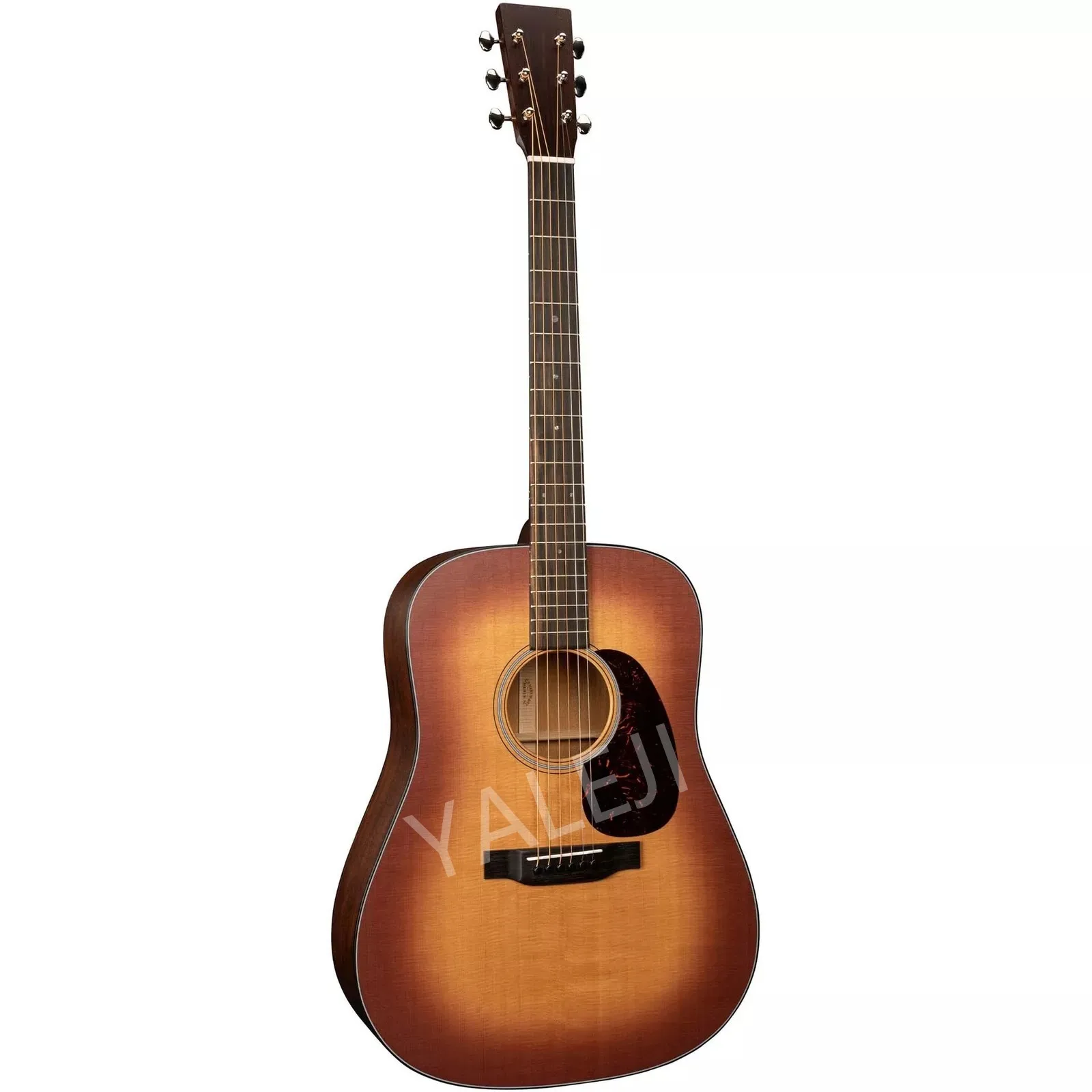 

D18 Satin 6-String Acoustic Guitar - Amberburst 2025