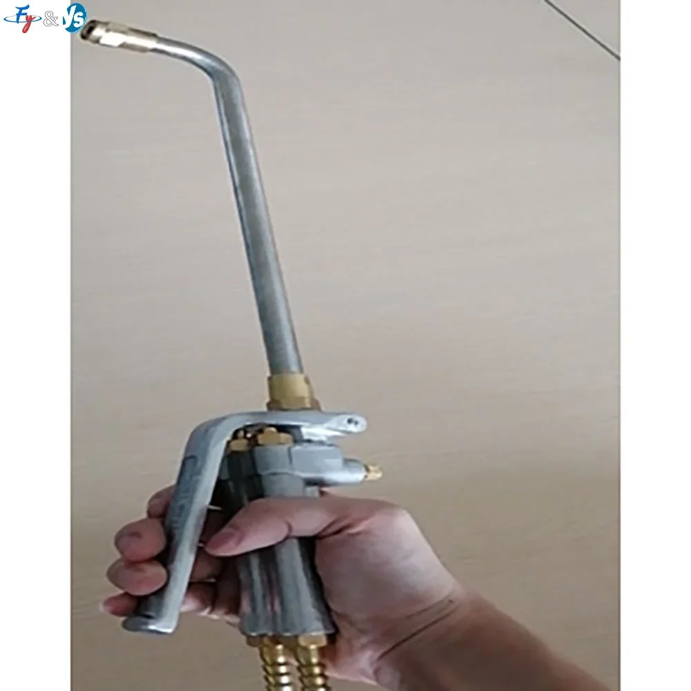 Double/Single Pipe Spray Gun For Die-Casting Machine Mould Release Agent Lubricat Fluid Mould Lubricating Fluid Sprayer Pistol