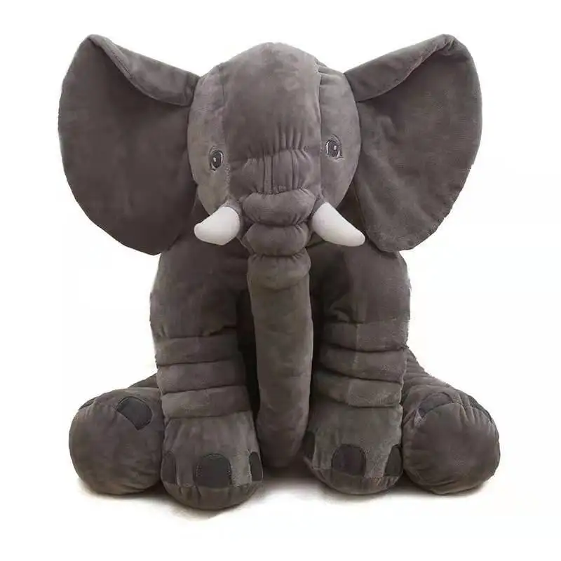 40cm Elephant Pillow Elephant Plush Doll Children\'s Elephant Plush Toy Elephant Very Good Gift